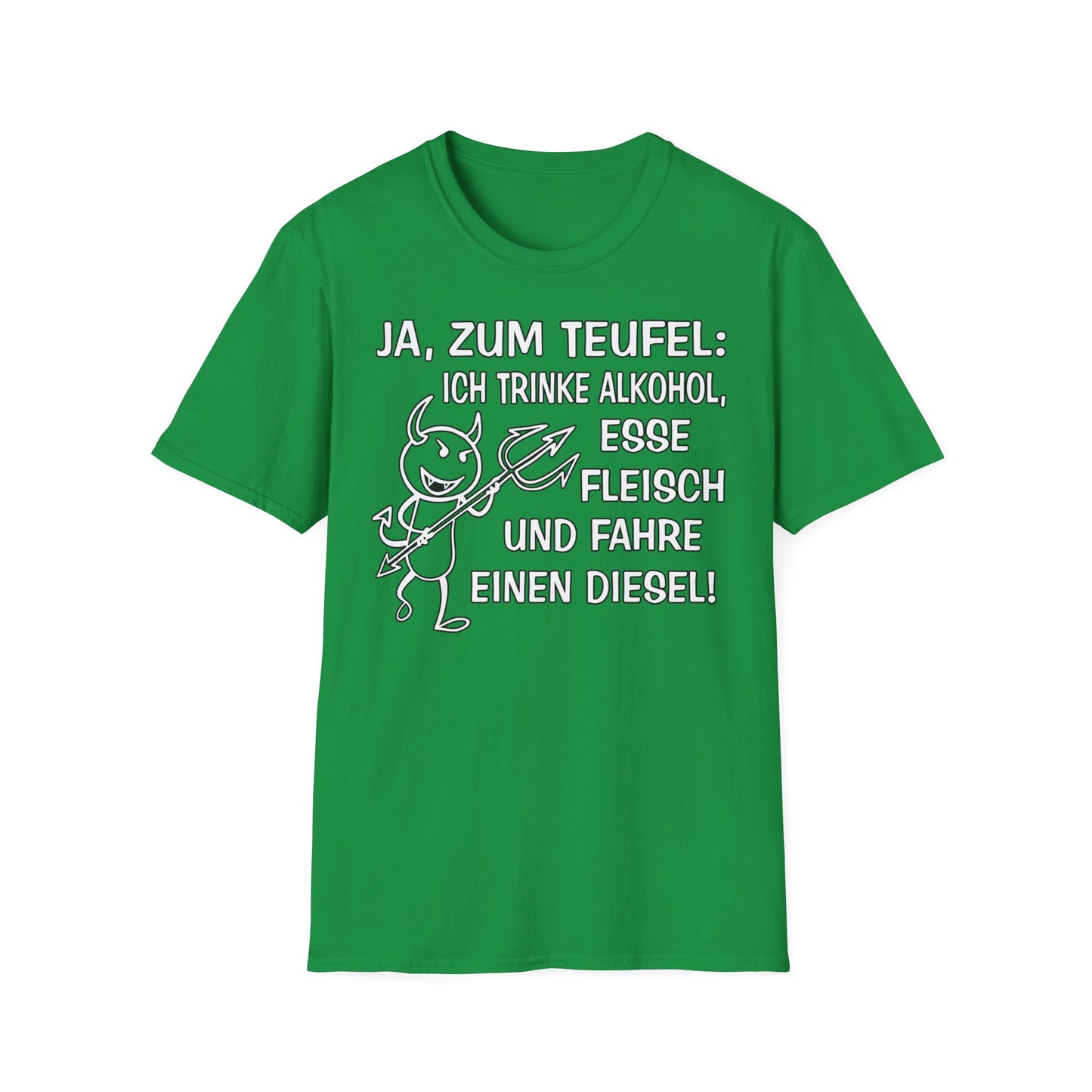 T-Shirt Ja, zum Teufel...Diesel
