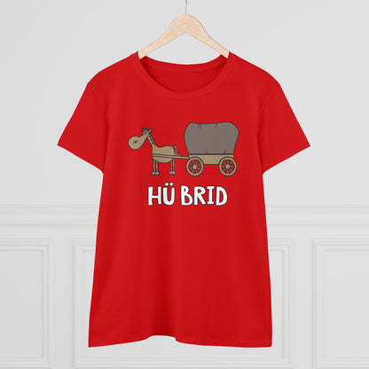 Damen T-Shirt Hü Brid