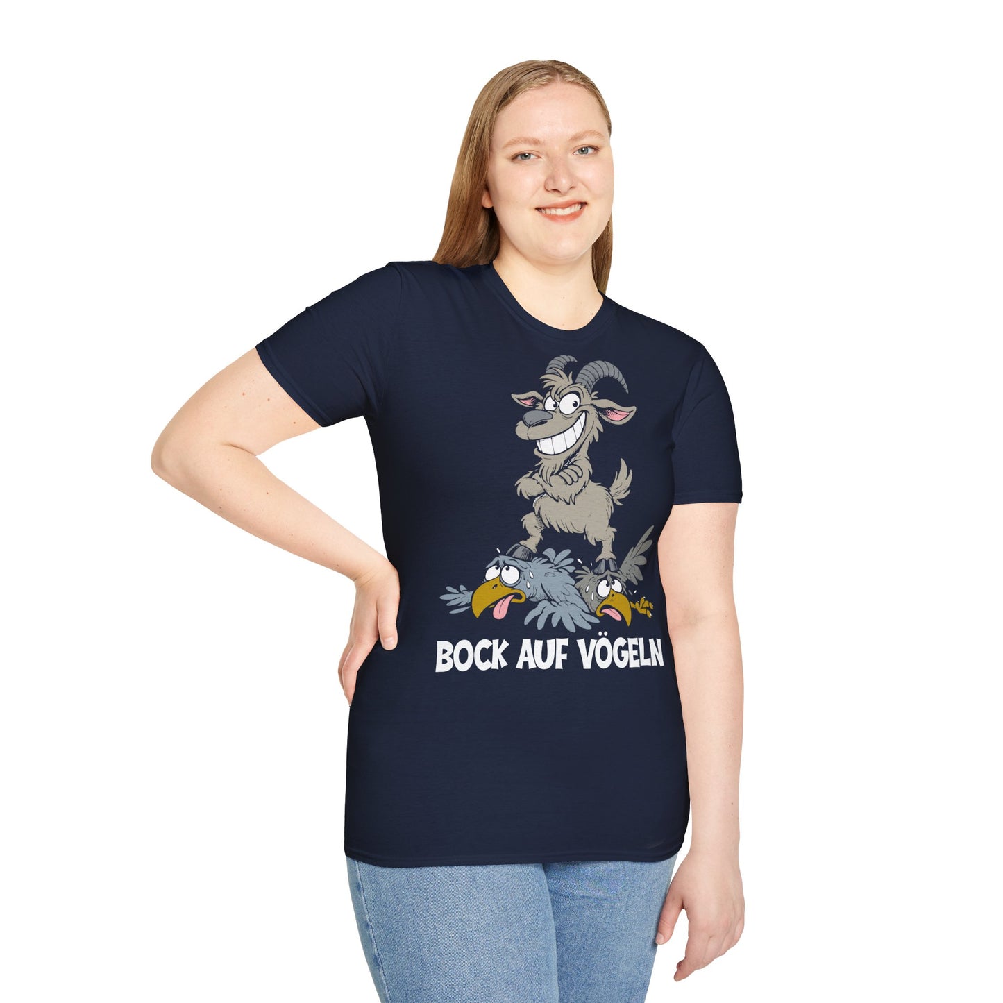 T-Shirt (bis 5XL) Bock auf Vögeln neu