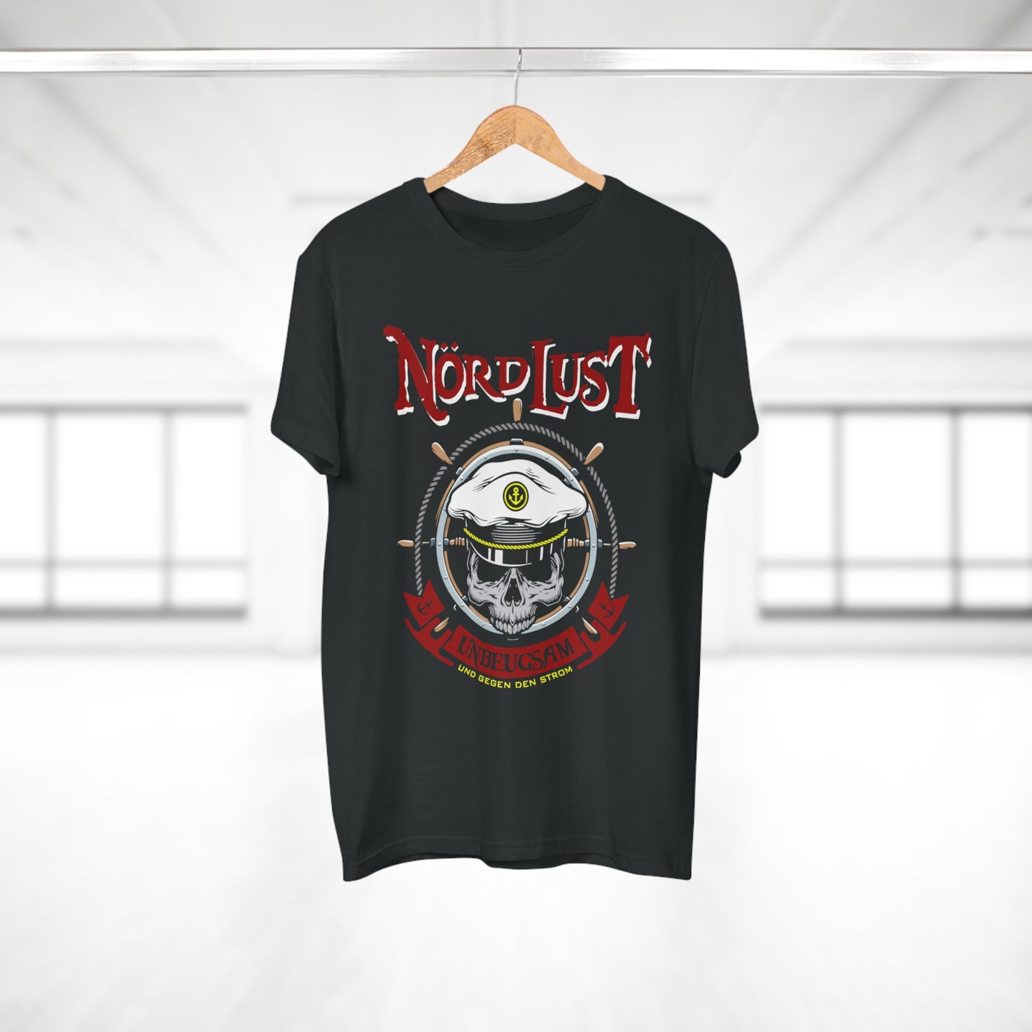 T-Shirt (bis 5XL) NördLust Unbeugsam und gegen den Strom