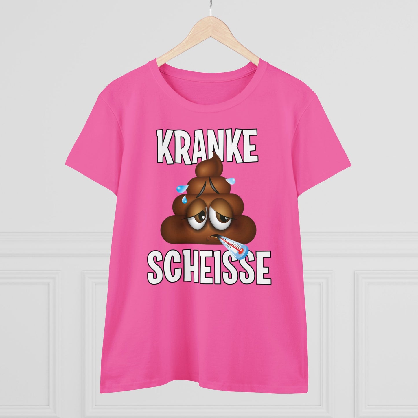 Damen T-Shirt Kranke Scheisse