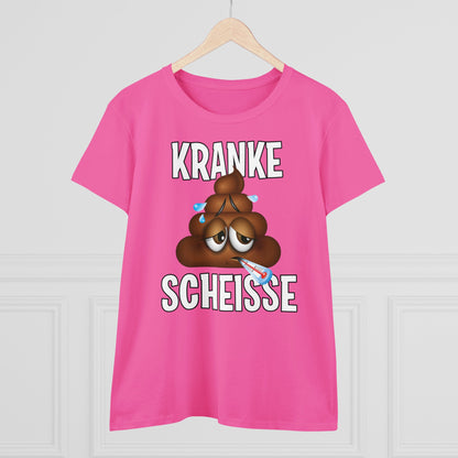 Damen T-Shirt Kranke Scheisse