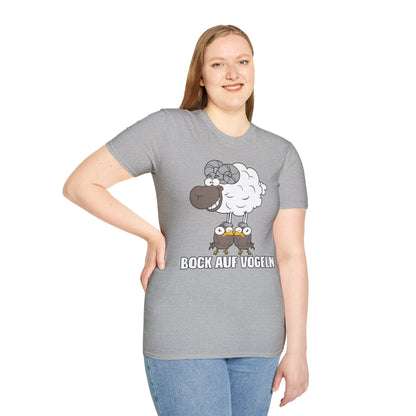 T-Shirt Bock auf Vögeln