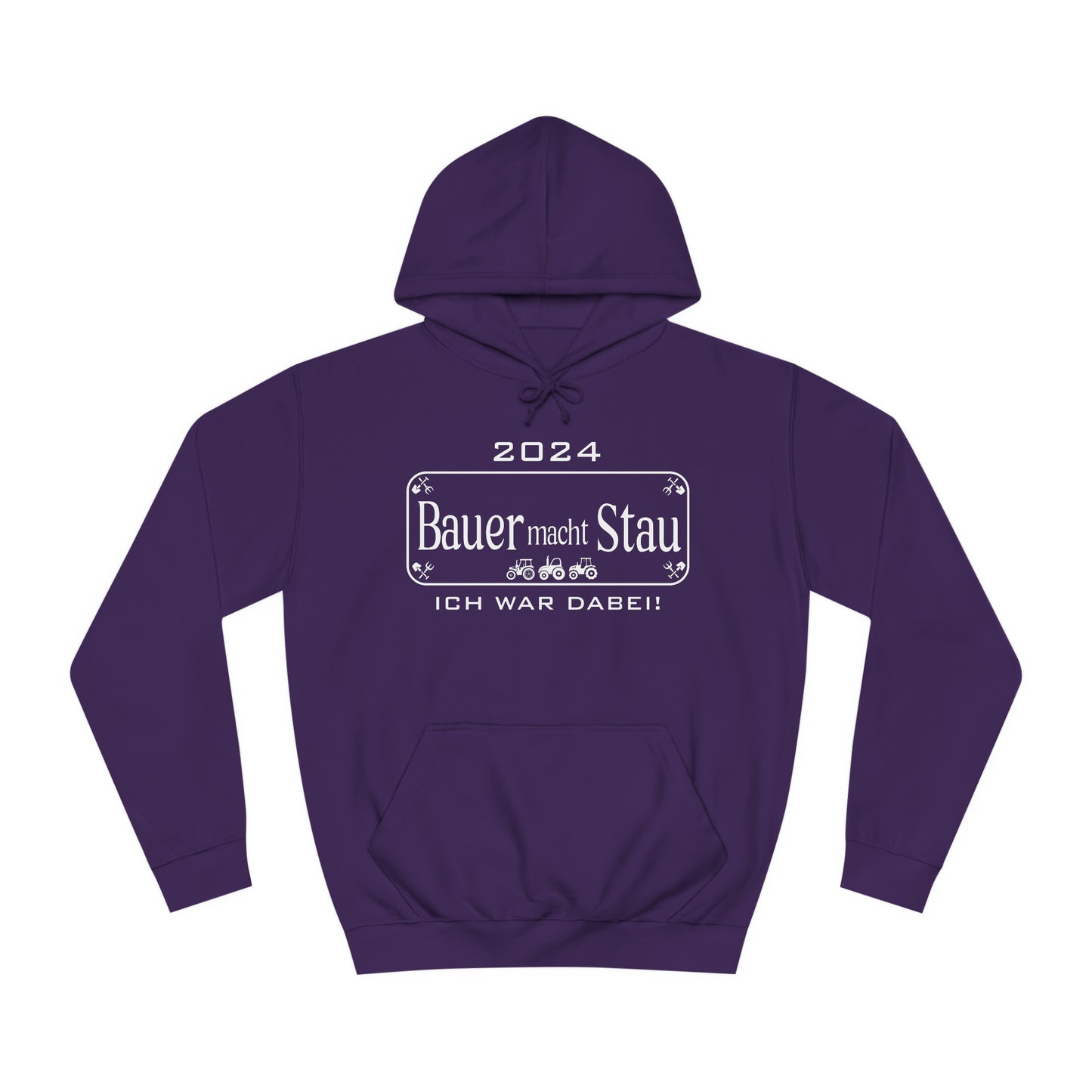 Unisex Hoodie Bauer macht Stau