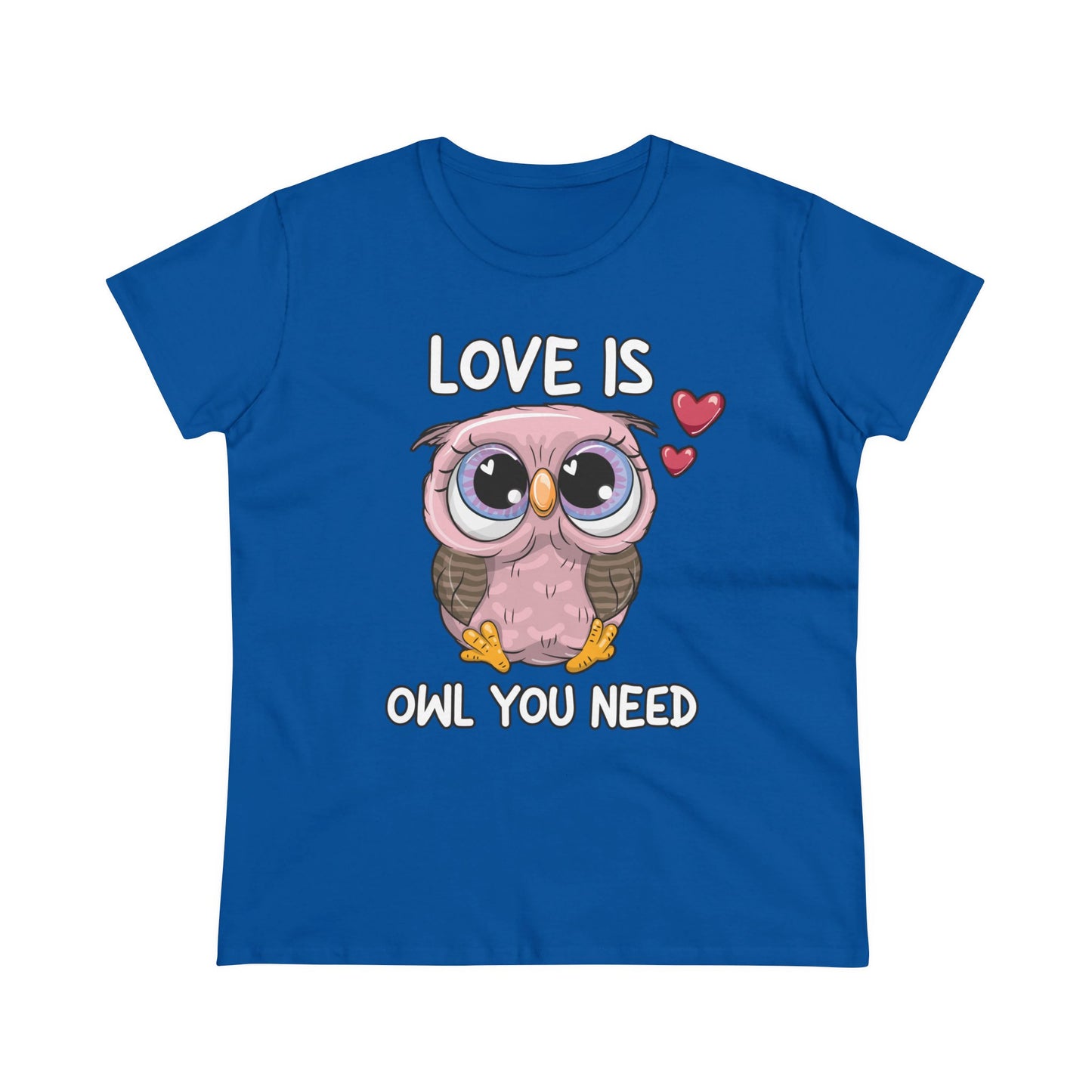 Damen T-Shirt Love is Owl you need