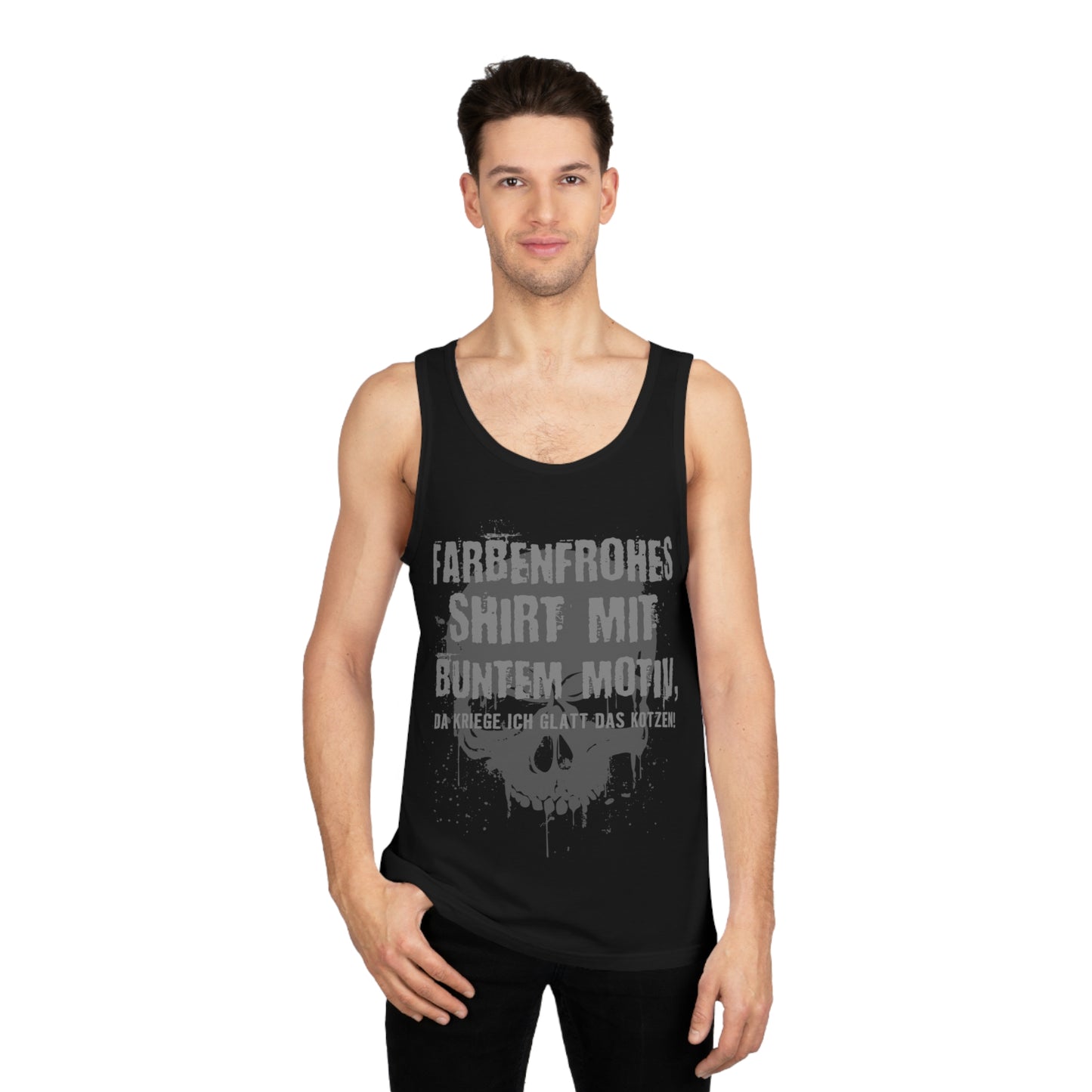 Tank Top Farbenfrohes Shirt mit buntem Motiv