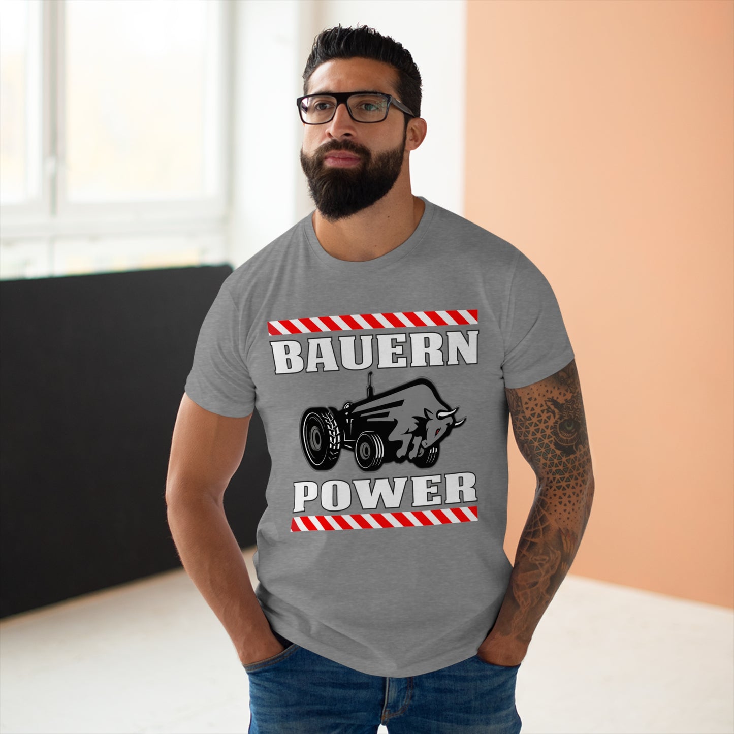 T-shirt Bauern Power (bis 5XL)