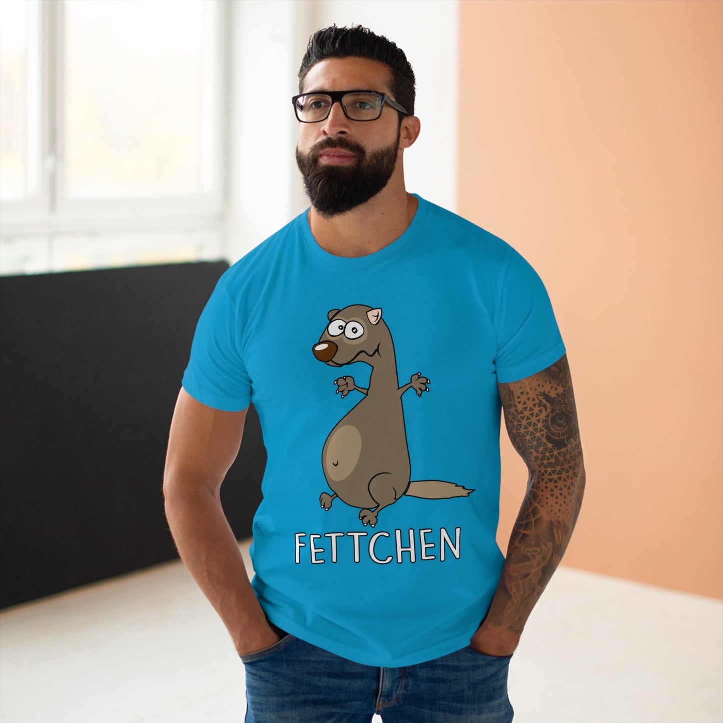 T-shirt Fettchen (bis 5XL)