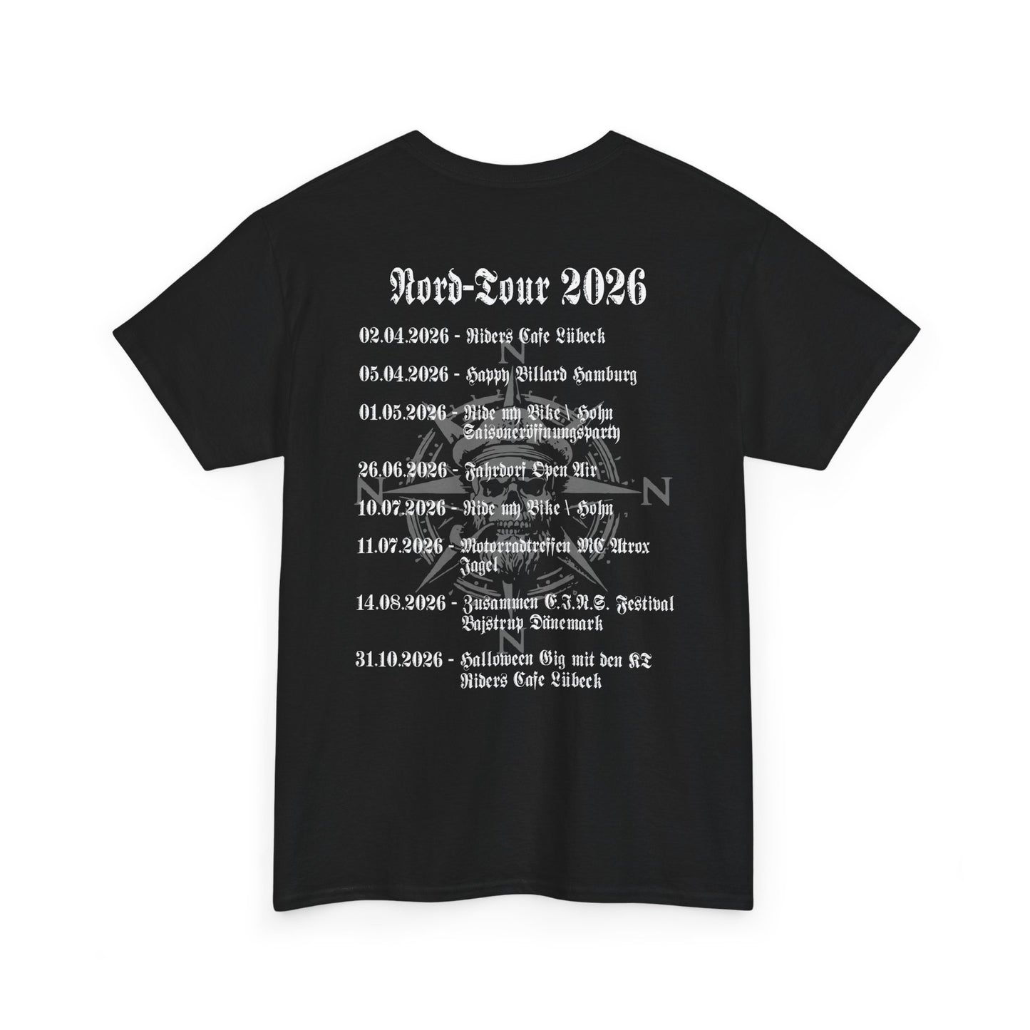 T-Shirt (bis 5XL) NördLust Wo wir sind ist Norden / Tourshirt 2026