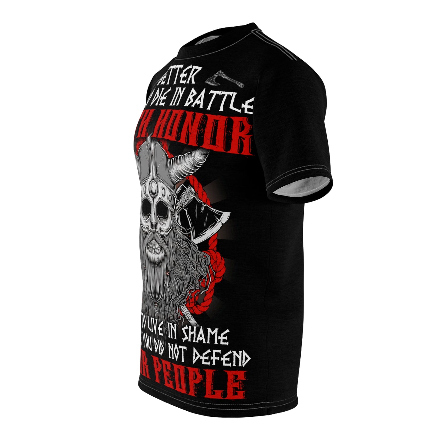 Allover T-Shirt Better it is to Die