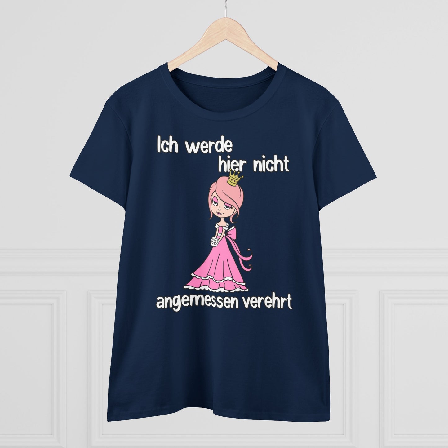 Damen T-Shirt Nicht angemessen verehrt