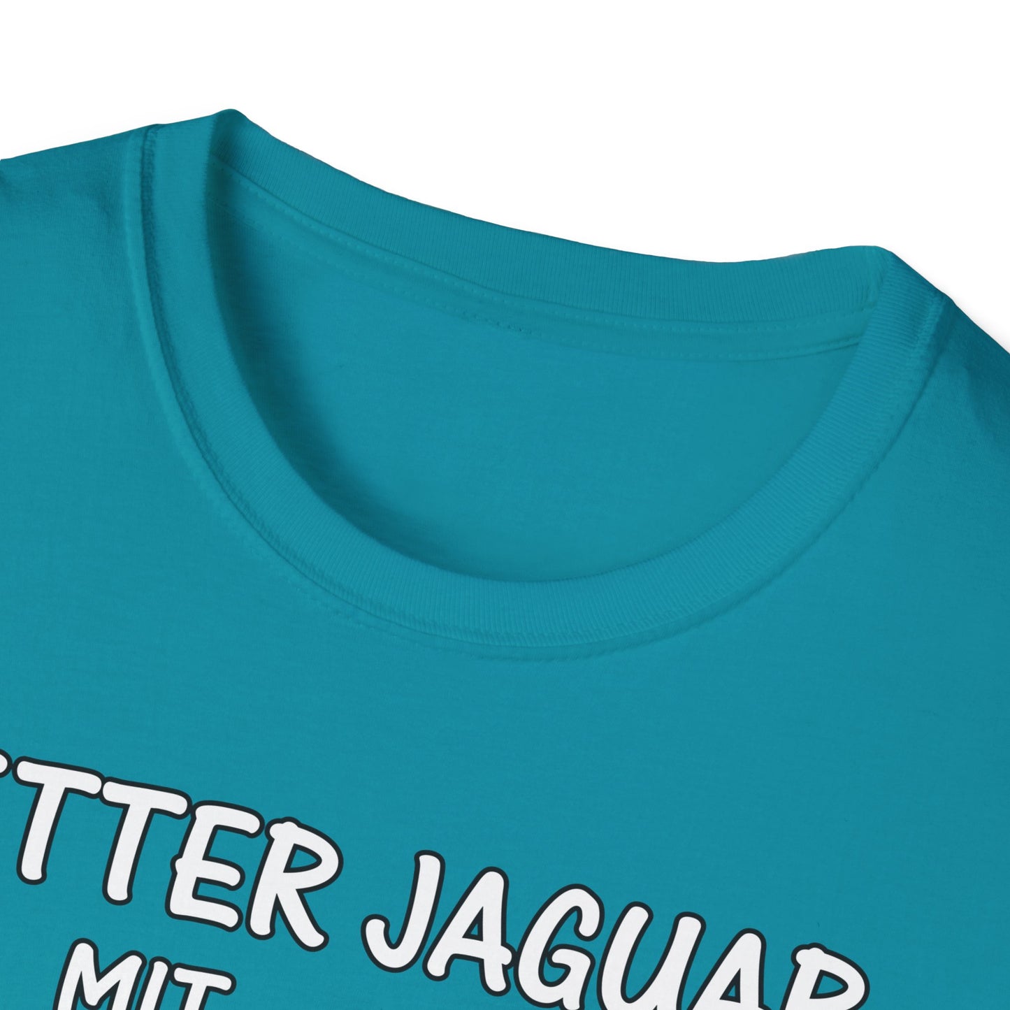 T-Shirt Fetter Jaguar mit 2 Töpfen und dicken Schlappen
