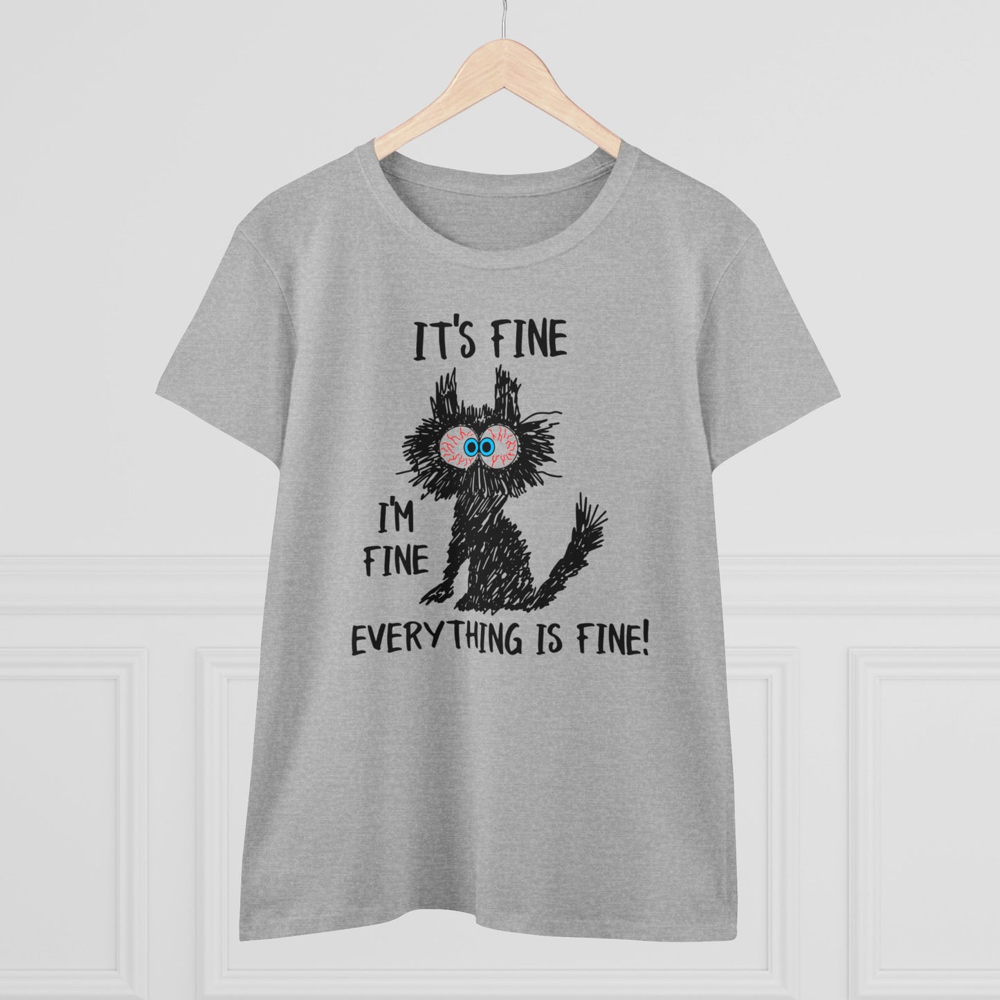Damen T-Shirt I'm fine