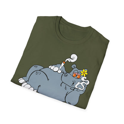 T-Shirt Hippie Hippo