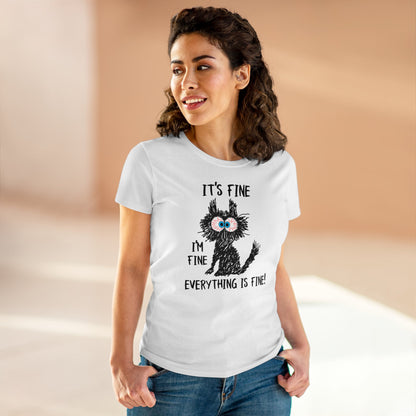 Damen T-Shirt I'm fine