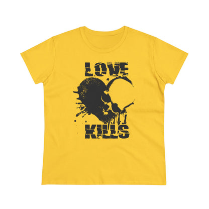 Damen T-Shirt Love kills