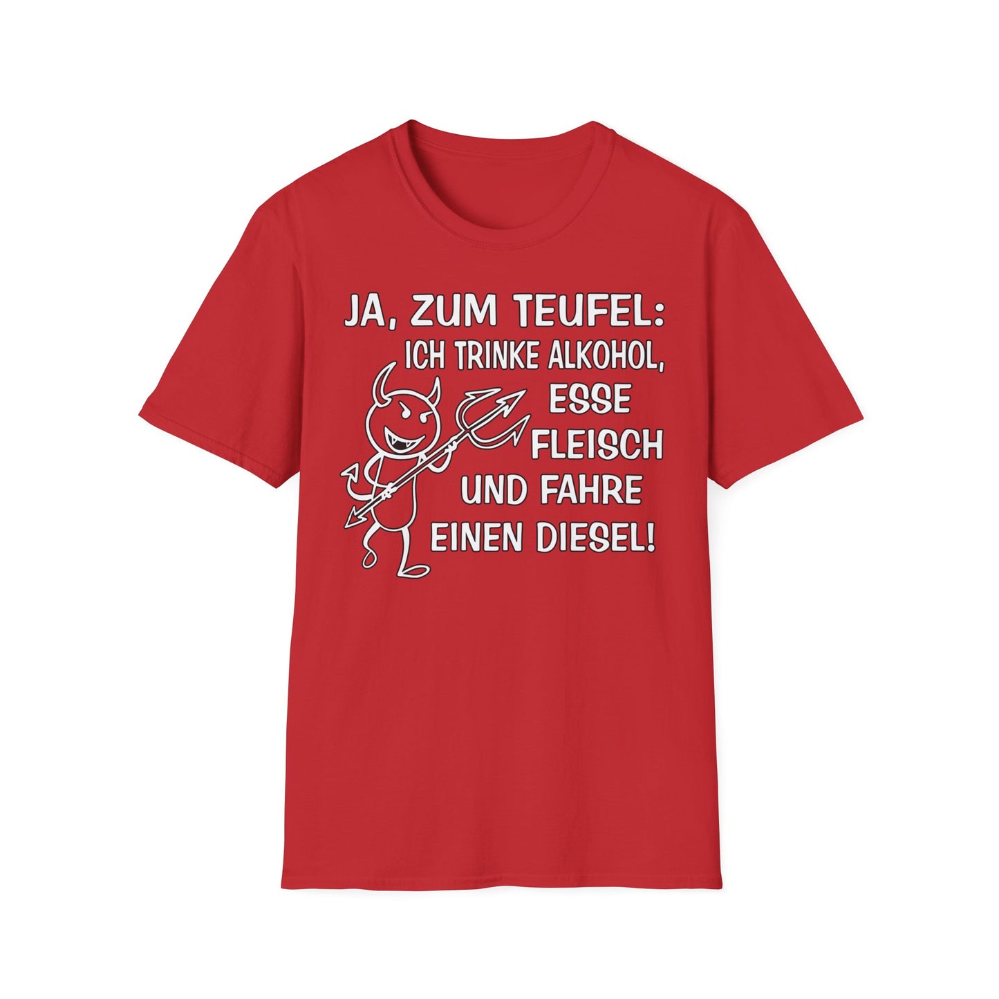 T-Shirt Ja, zum Teufel...Diesel
