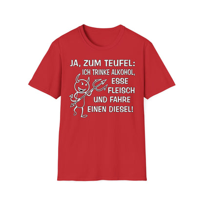 T-Shirt Ja, zum Teufel...Diesel