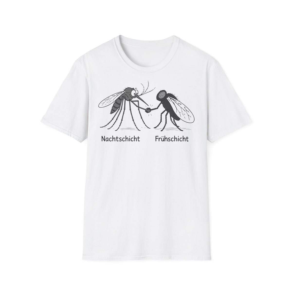 T-Shirt (bis 5XL) Nachtschicht Tagschicht