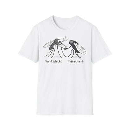 T-Shirt (bis 5XL) Nachtschicht Tagschicht