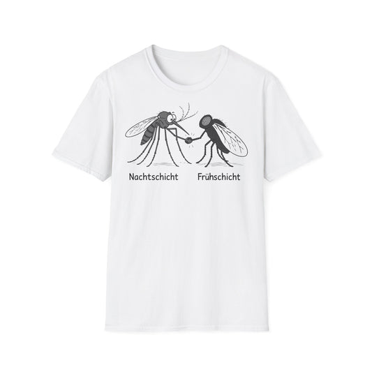 T-Shirt (bis 5XL) Nachtschicht Tagschicht