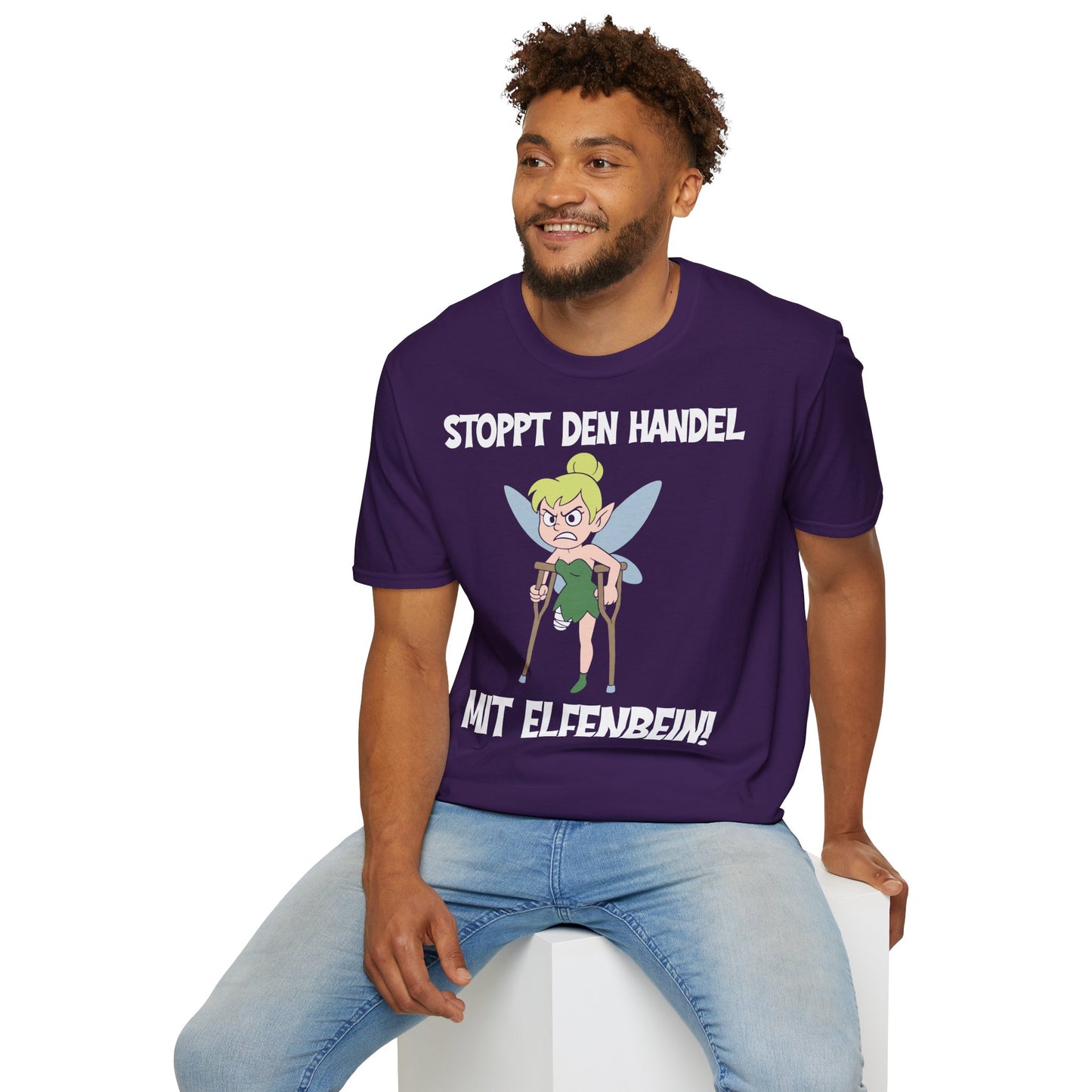 T-Shirt (bis 5XL) Stoppt den Handel mit Elfenbein