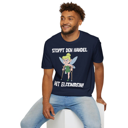 T-Shirt (bis 5XL) Stoppt den Handel mit Elfenbein