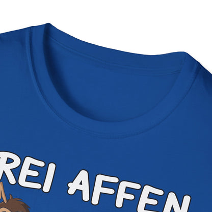 T-Shirt Drei Affen die sich fragend ansehen