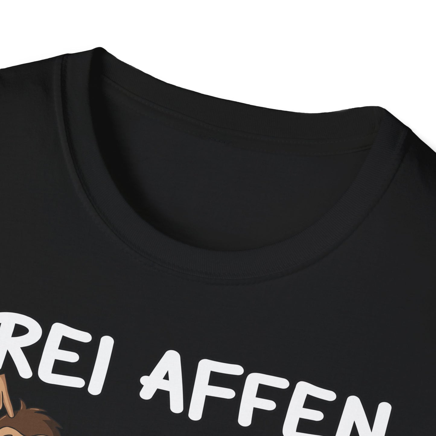 T-Shirt Drei Affen die sich fragend ansehen