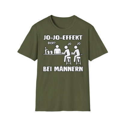 T-Shirt Jo-Jo-Effekt bei Männern
