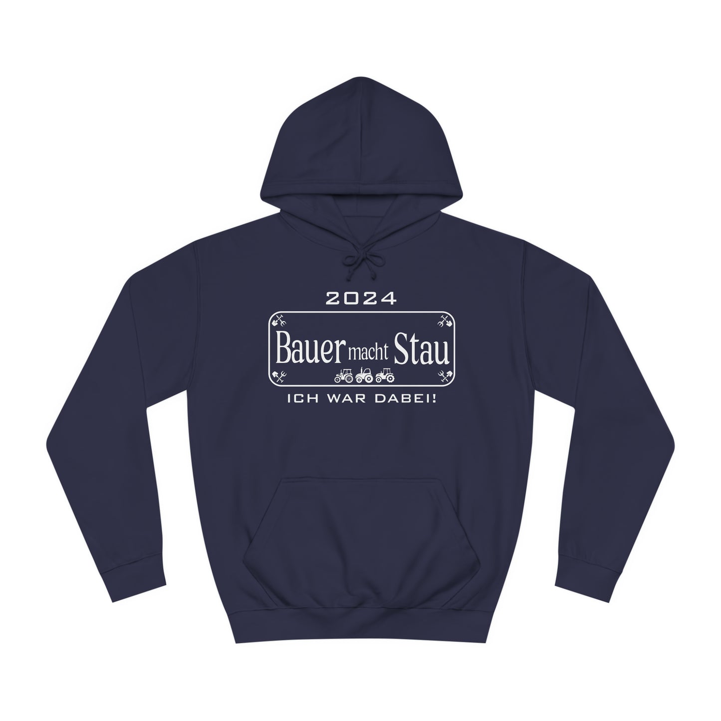 Unisex Hoodie Bauer macht Stau