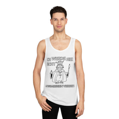 Tank Top Nicht angemessen verehrt