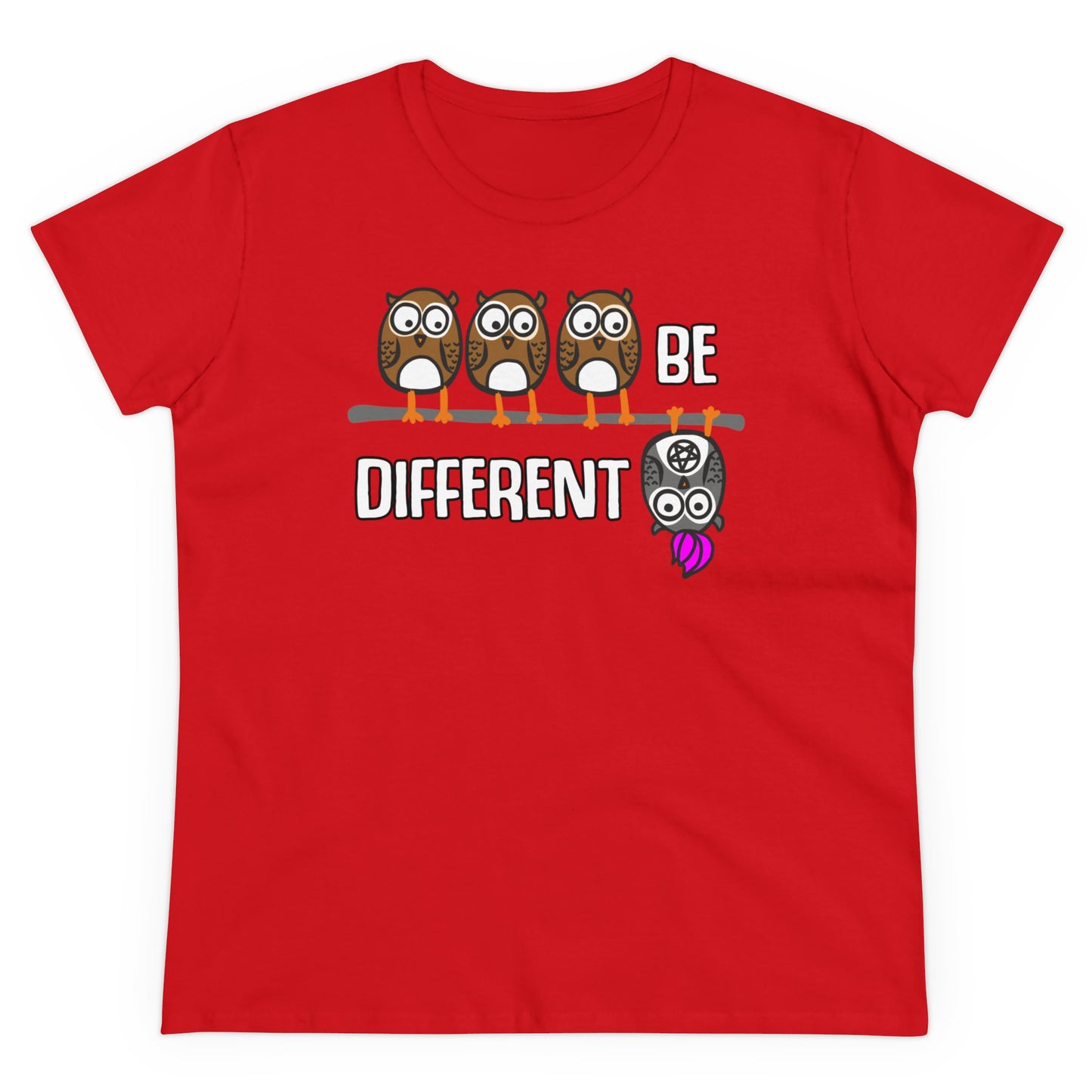 Damen T-Shirt Be Different