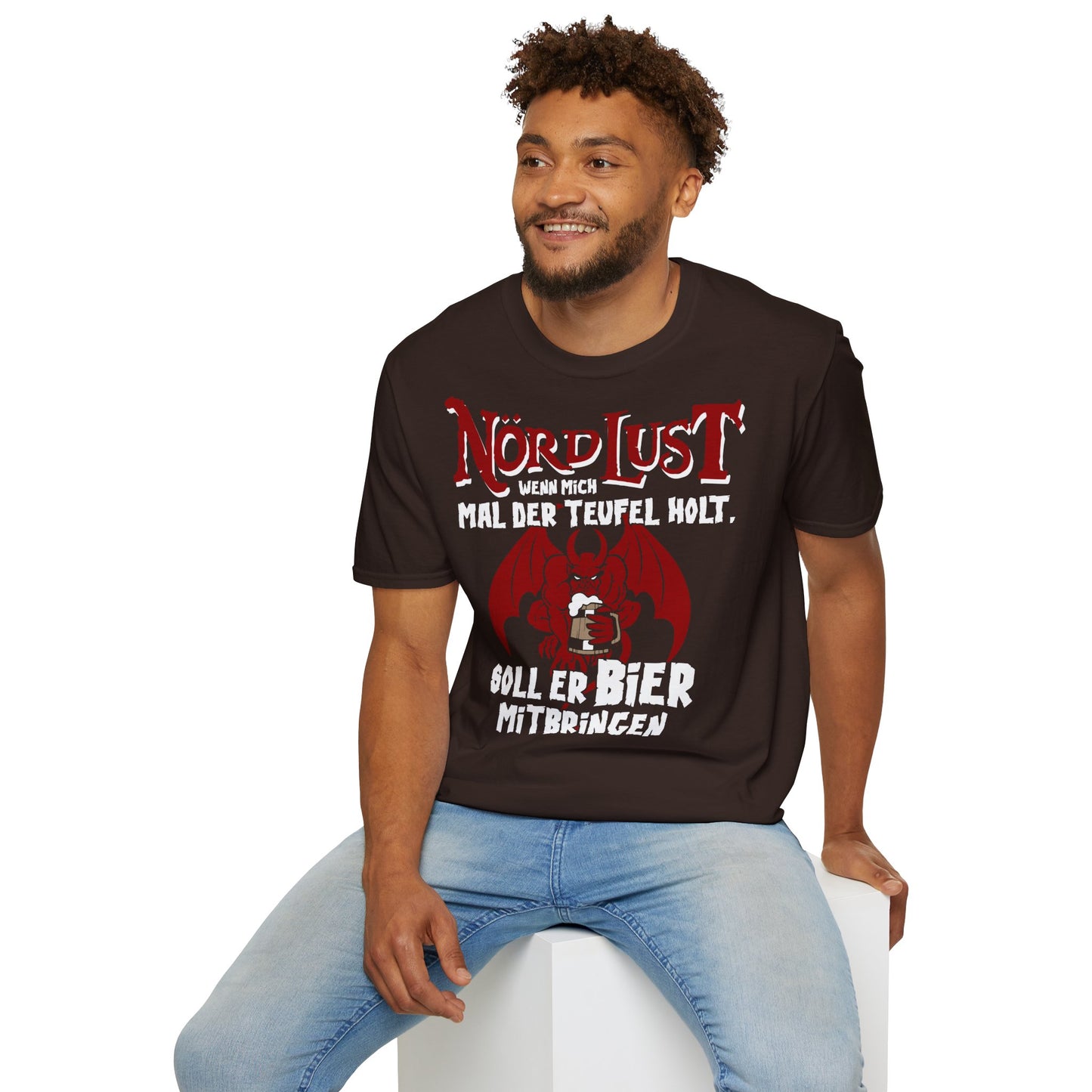 T-Shirt NördLust Wenn mich mal der Teufel holt