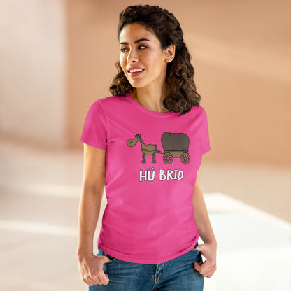 Damen T-Shirt Hü Brid