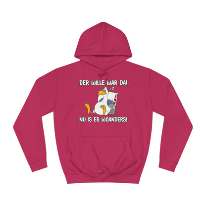Unisex Hoodie Der Wille war da