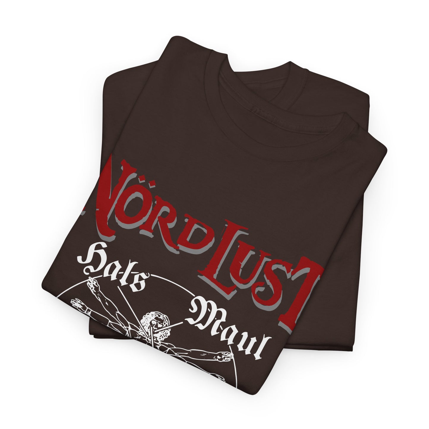T-Shirt (bis 5XL) NördLust Hals Maul Arsch Gesicht