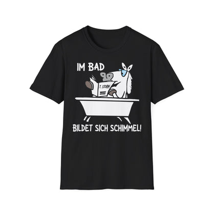 T-Shirt Im Bad bildet sich Schimmel