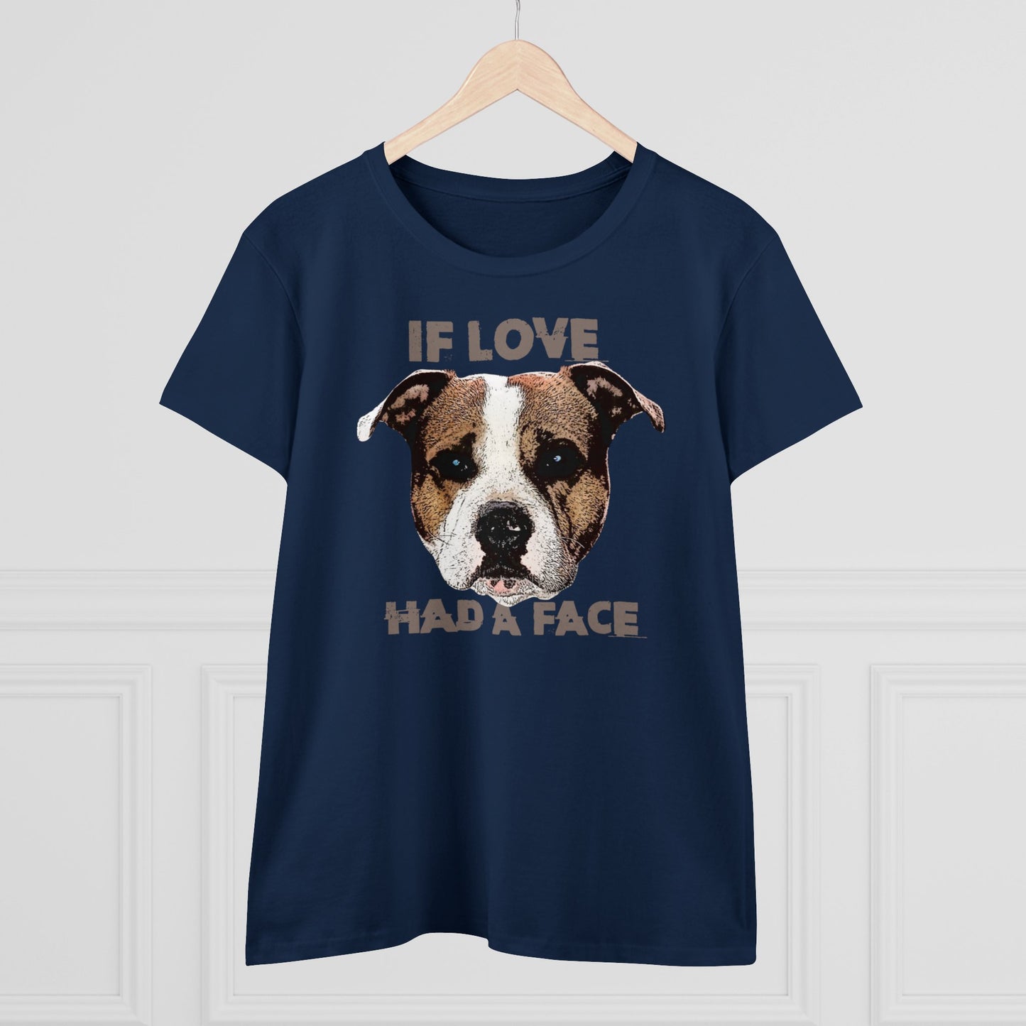 Damen T-Shirt If Love had a Face