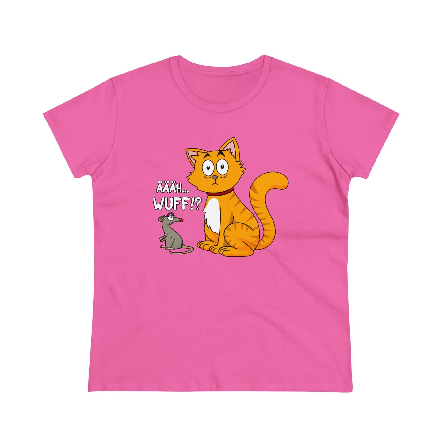 Damen T-Shirt Ääh Wuff
