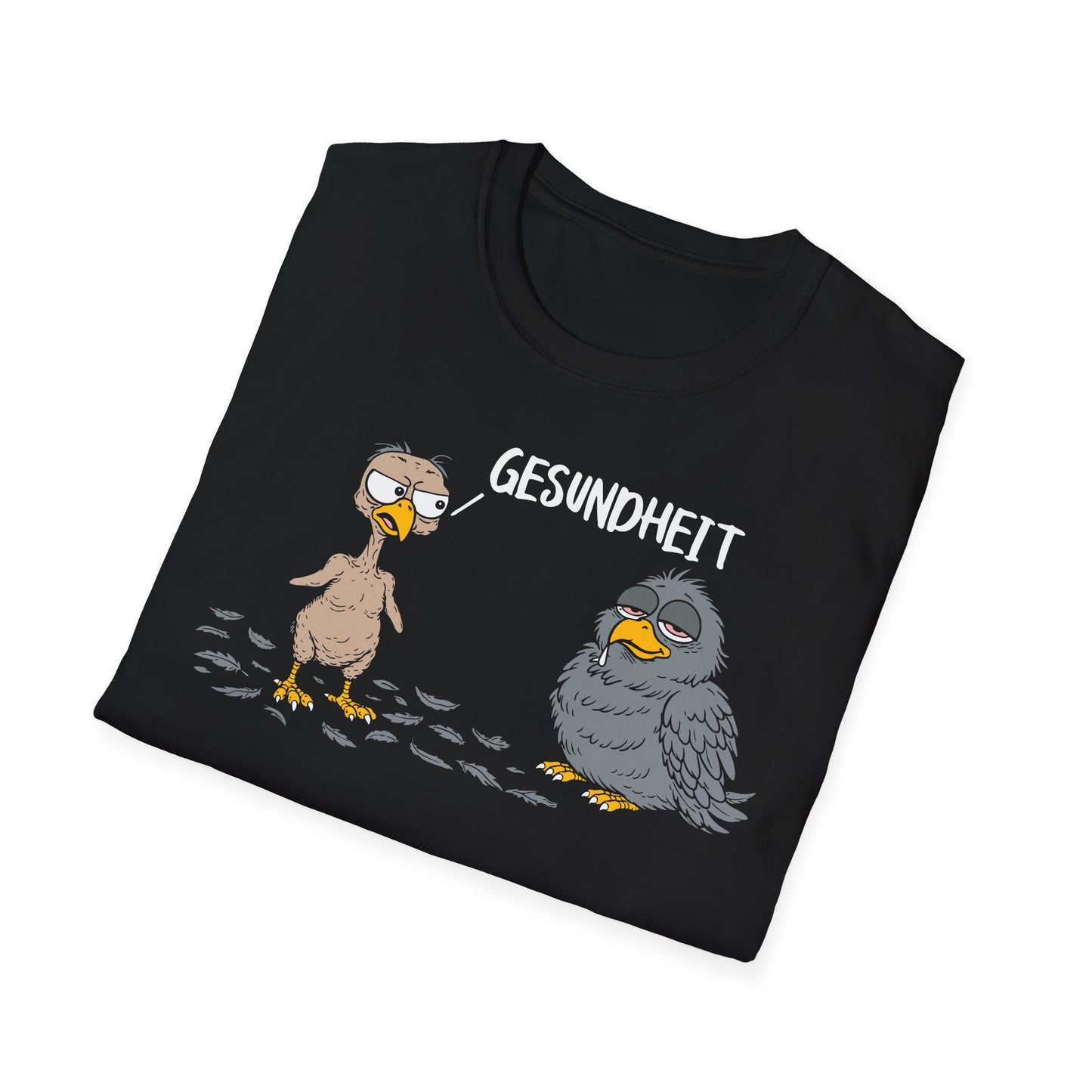 T-Shirt (bis 5XL) Vögel Gesundheit