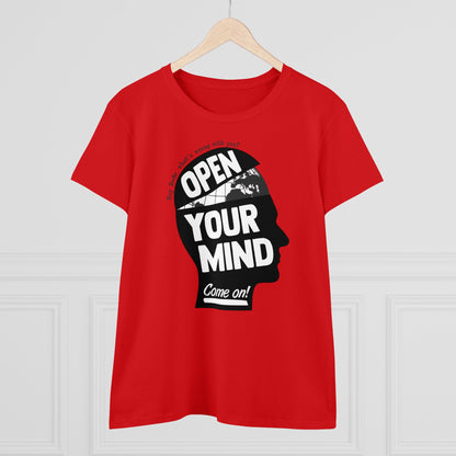Damen T-Shirt Open your Mind
