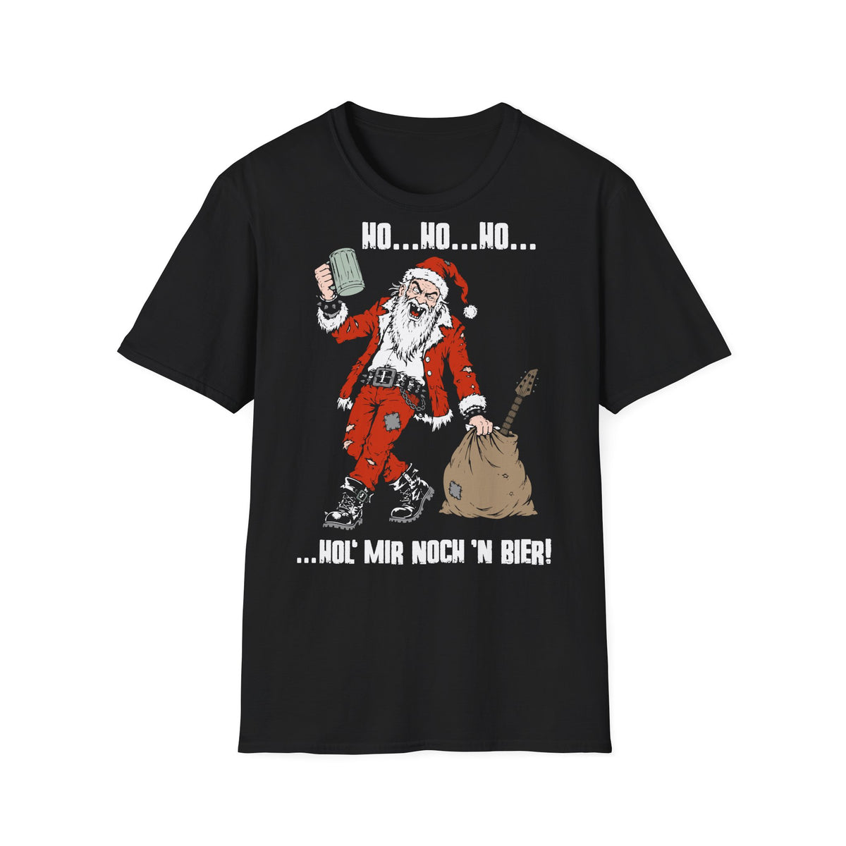 T-Shirt (bis 5XL) Hohoho...Hol mir noch 'n Bier