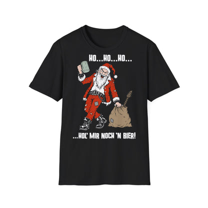 T-Shirt (bis 5XL) Hohoho...Hol mir noch 'n Bier