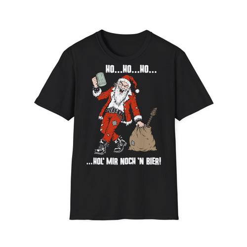 T-Shirt (bis 5XL) Hohoho...Hol mir noch 'n Bier