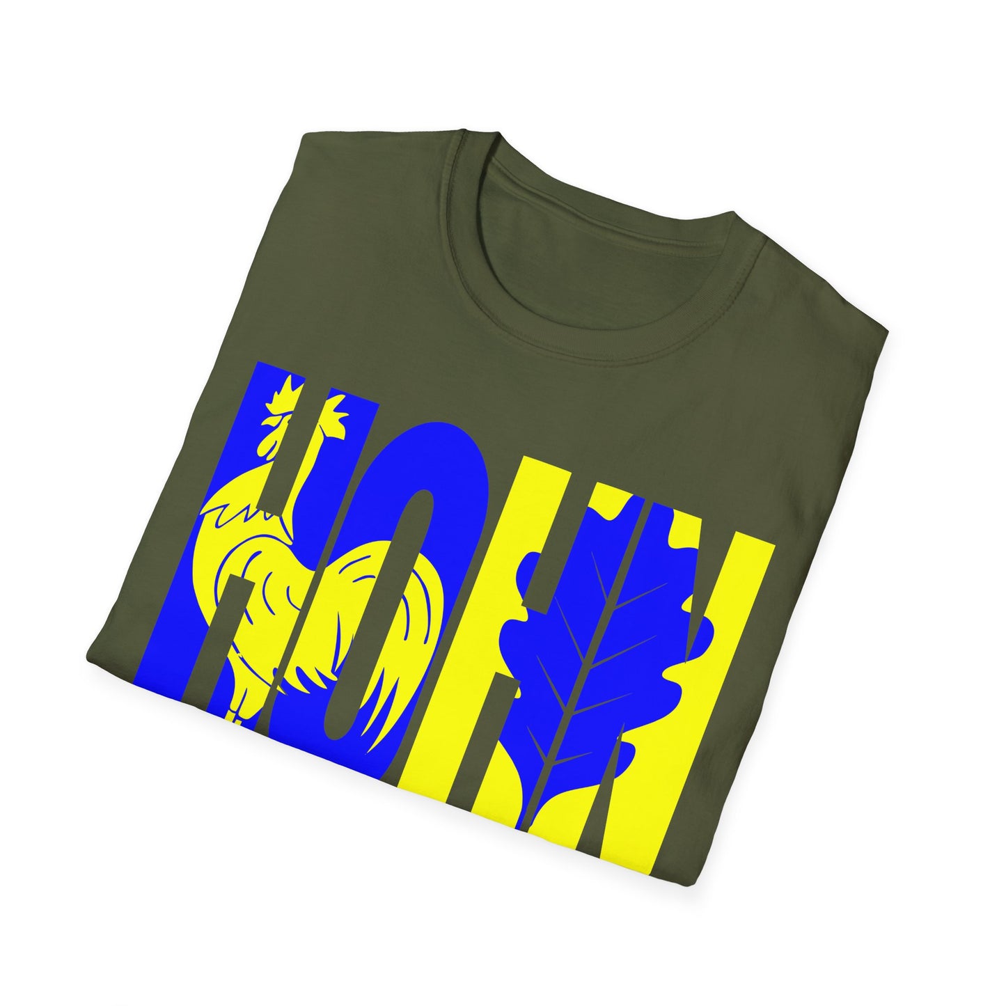 T-Shirt Hohn Mein Dorf - meine Heimat