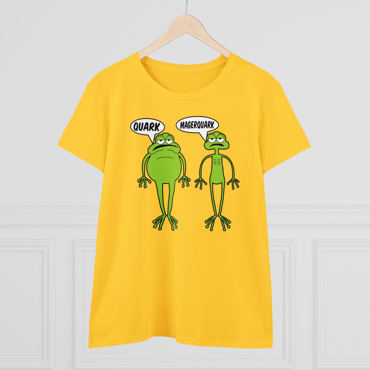 Damen T-Shirt Quark Magerquark