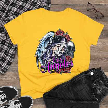 Damen T-Shirt Los Angeles