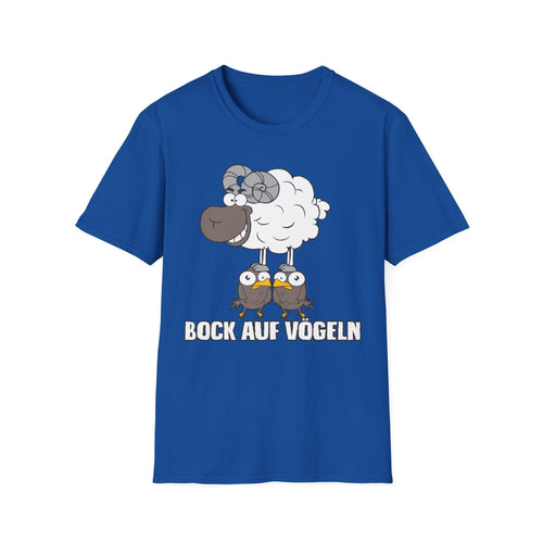 T-Shirt Bock auf Vögeln