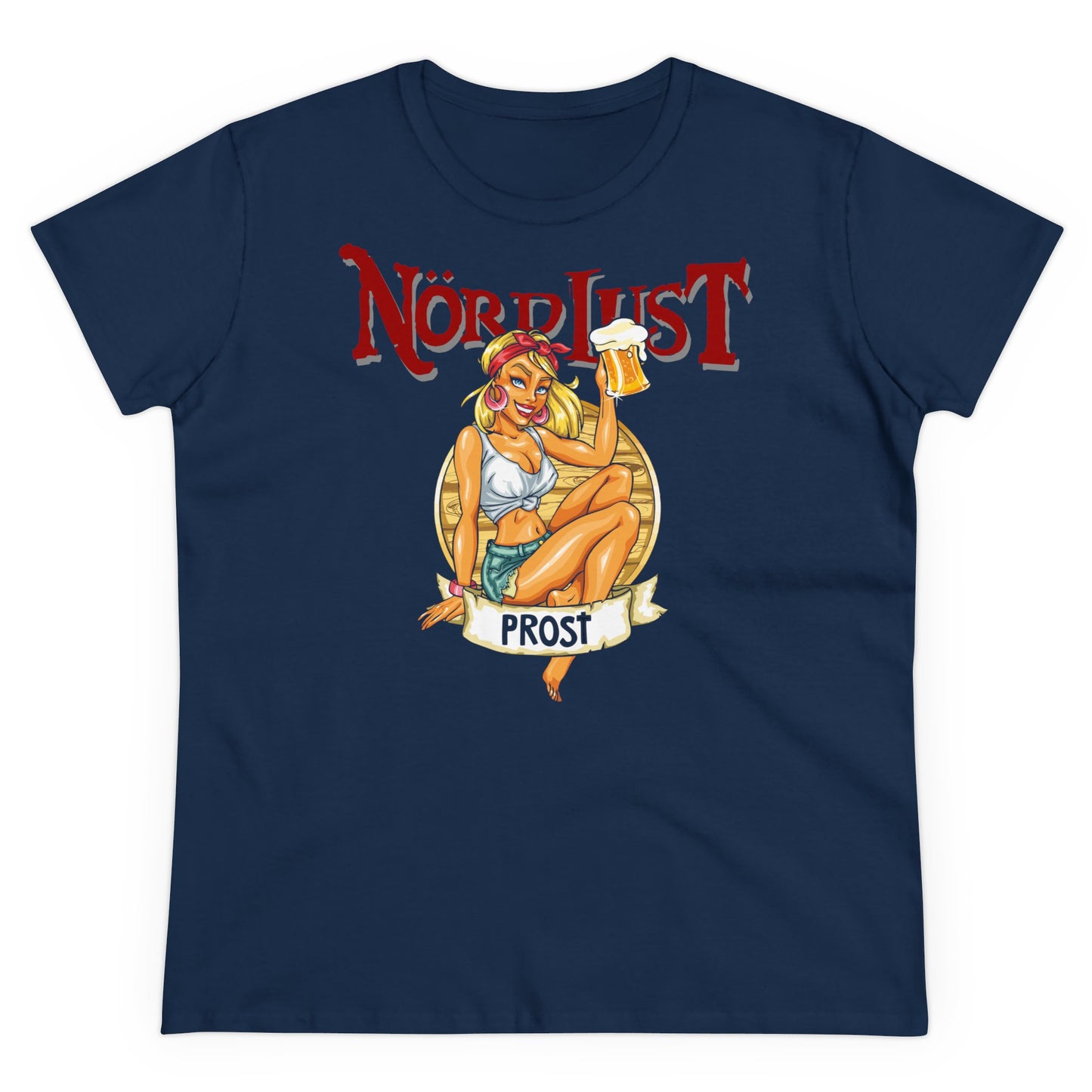 Damen T-Shirt NördLust - Prost